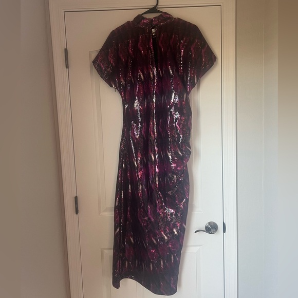 MISA Los Angeles Divia Ikat Sequin Dress, NWT - Picture 6 of 9